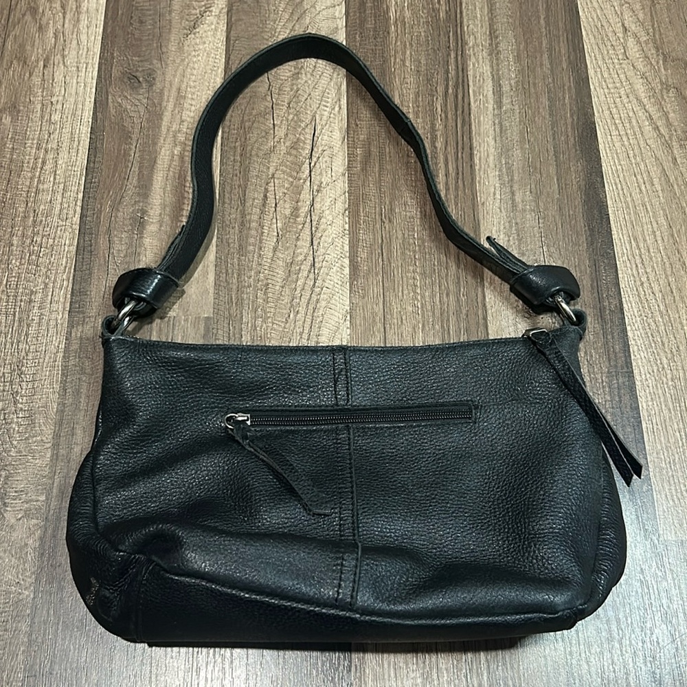 The Zak leather bag, black